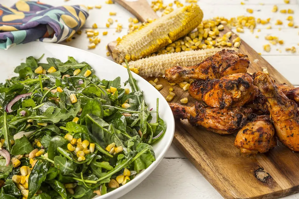 Amerikansk kycklingsallad