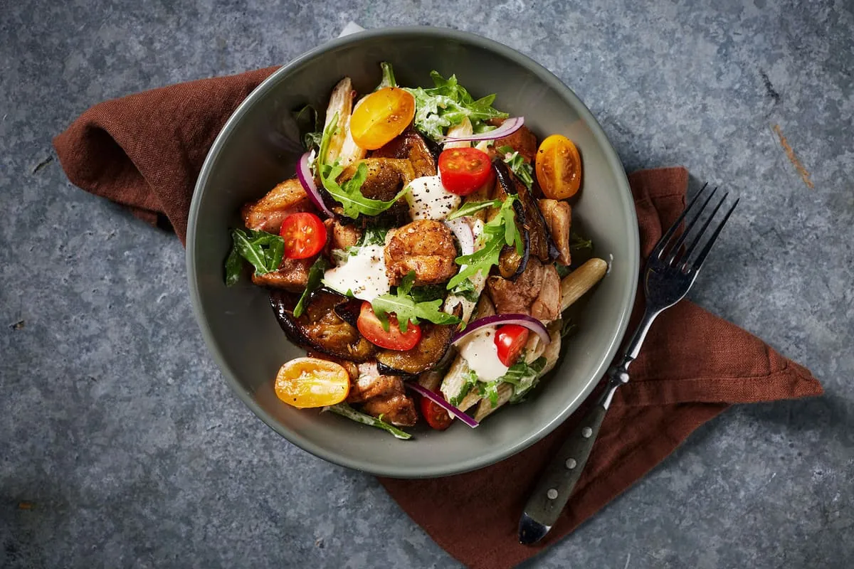 Auberginesallad
