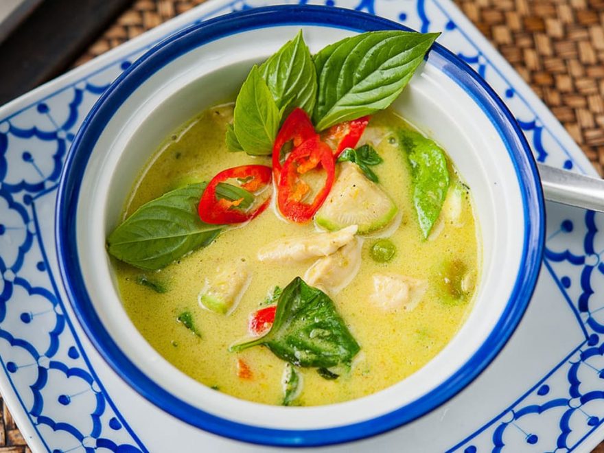 Grön Curry Thaigryta