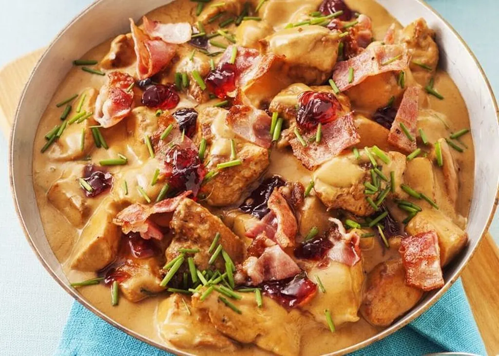 LCHF Kyckling och bacongryta