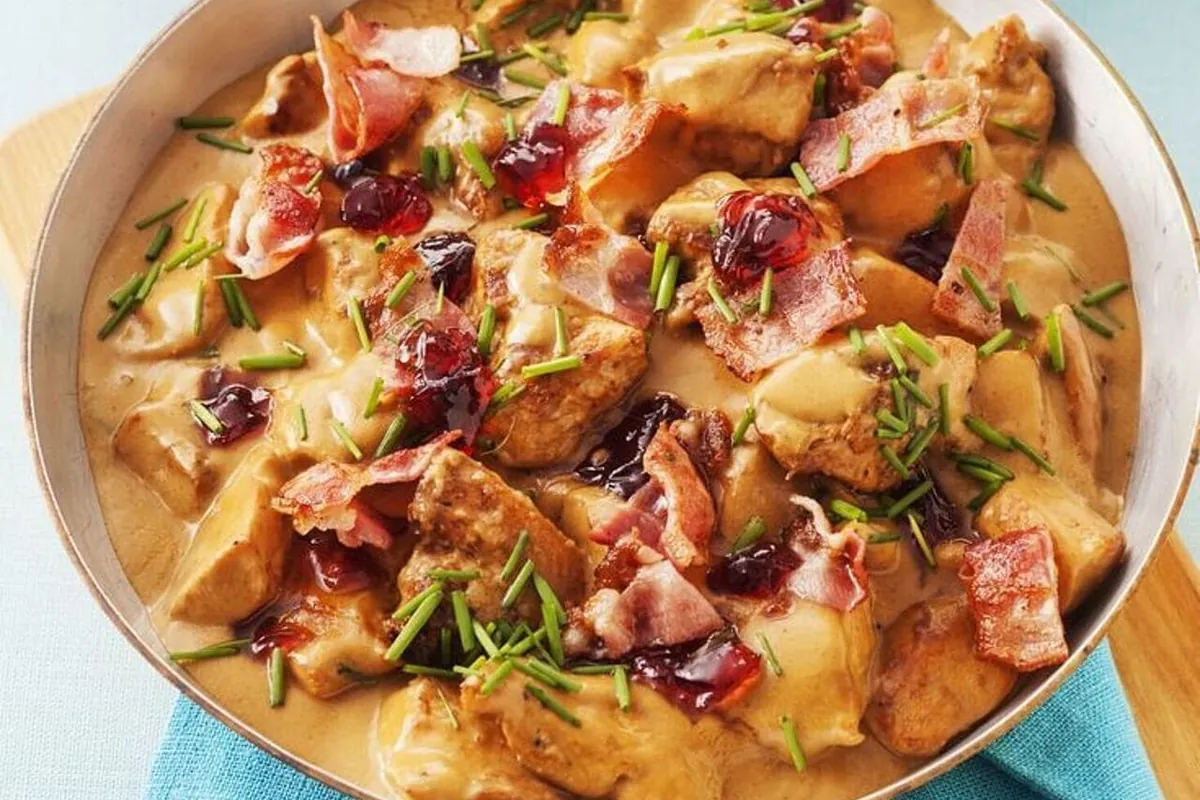 LCHF Kyckling och bacongryta