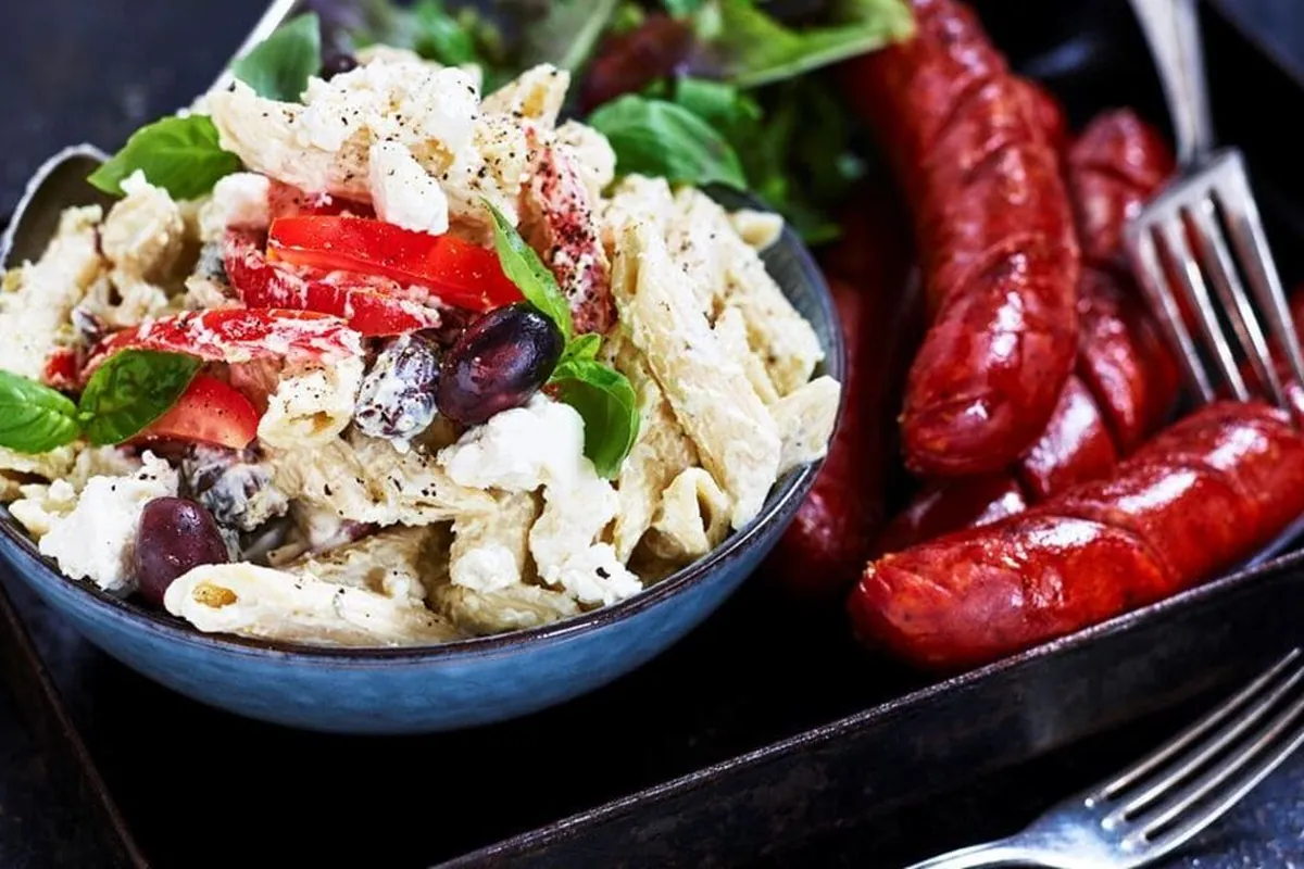 Liberal LCHF Varm Chorizo Bönpasta Sallad