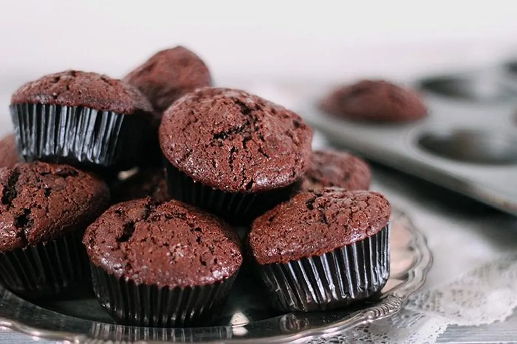 Lite nyttigare chokladcupcakes
