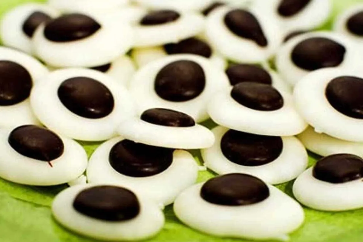 Mintcookies med vit choklad