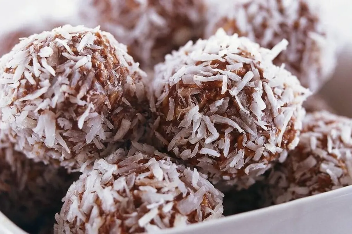 Nyttiga chokladbollar med fikon