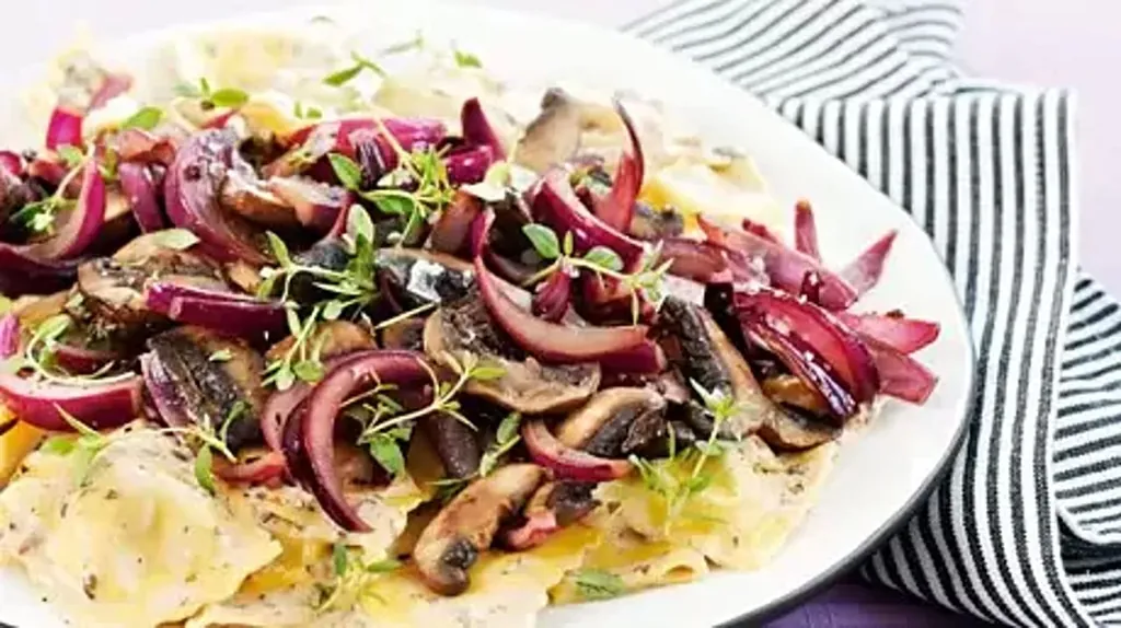 Pasta med svamp & enbär