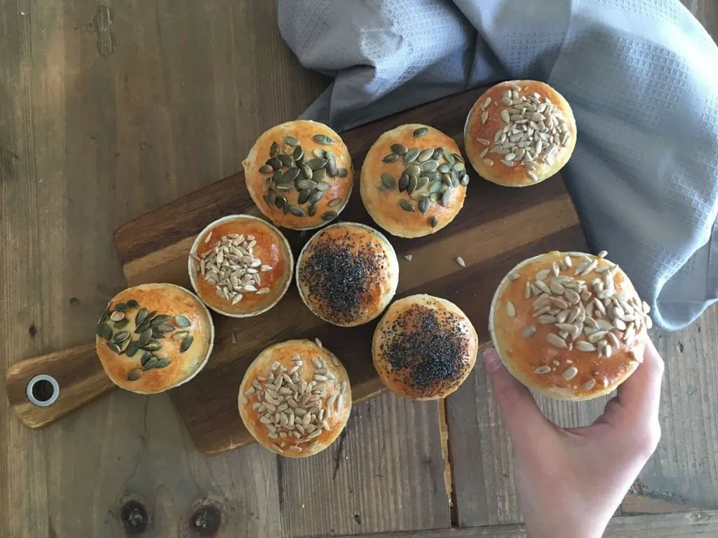 Småbröd i muffinsform