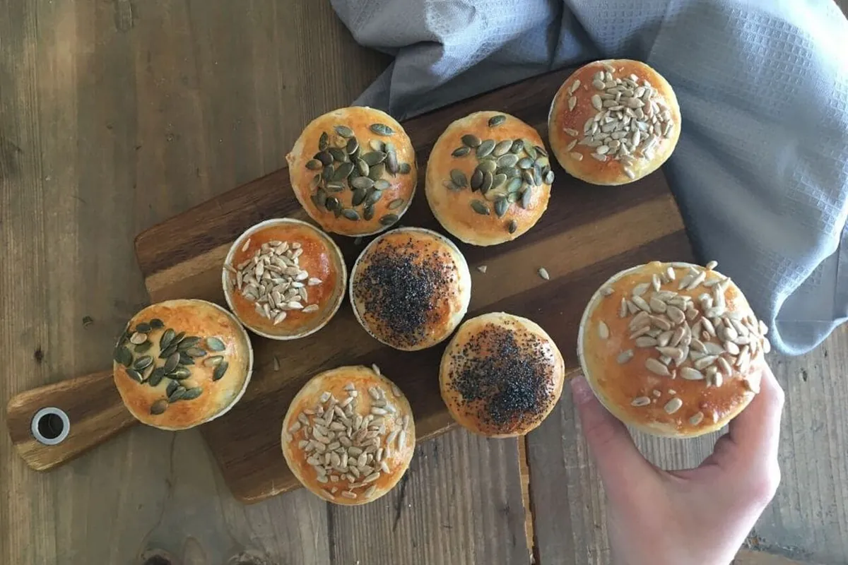 Småbröd i muffinsform