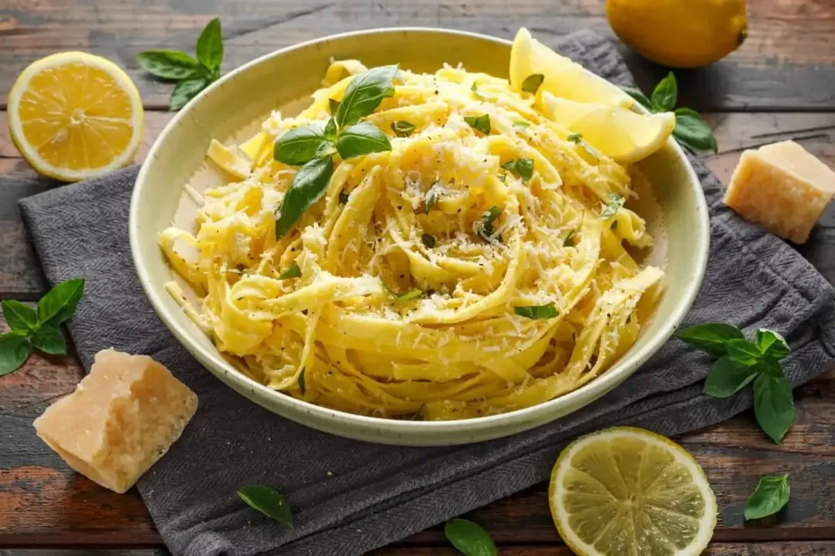 Tagliatelle al limone