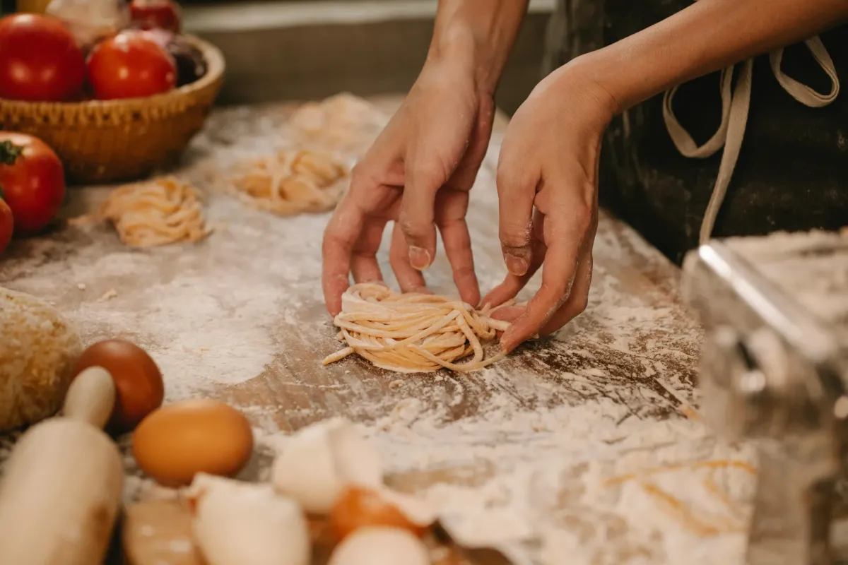 Hemmagjord äggpasta